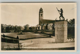 43321452 Kehl Rhein Pionierdenkmal Mit Hindenburgplatz Kehl Rhein - Kehl