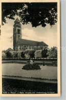 43321438 Kehl Rhein Kirche Mit Hindenburg-Anlagen Kehl Rhein - Kehl