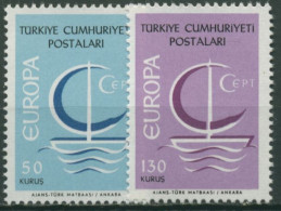 Türkei 1966 Europa CEPT: Boot 2018/19 Postfrisch - Unused Stamps