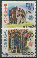 Portugal 1978 Europa CEPT Baudenkmäler 1403/04 Gestempelt - Used Stamps