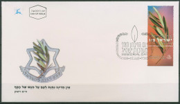 Israel 1998 Gefallenen-Gedenktag Olivenzweig 1461 Tab Ersttagsbrief FDC (X61413) - FDC