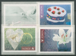 Norwegen 2006 Grußmarken 1566/69 Postfrisch - Unused Stamps