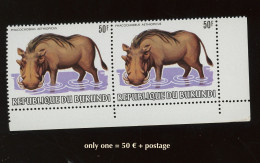 1982. 50F Phacochère **  En Paire.  Mint N.H.  Postfrich - Unused Stamps