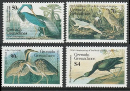 1986 Grenada Grenadines 741-744 Birds 18,00 € - Marine Web-footed Birds