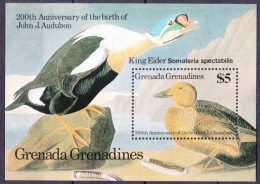 1986 Grenada Grenadines 745/B105 Birds 10,00 € - Marine Web-footed Birds
