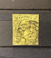 Sachsen - 1855/63 - Michel Nr. 11 - Gestempelt - Saxony
