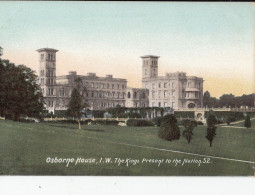 O48. Postcard. Osborne House. Kings Present To Nation. - Sonstige & Ohne Zuordnung