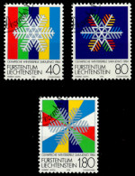 LIECHTENSTEIN 1983 Nr 834-836 Gestempelt SB4A25E - Usati