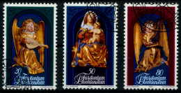 LIECHTENSTEIN 1982 Nr 813-815 Gestempelt X6E69EA - Usati