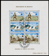 MONACO Block 15 Zentrisch Gestempelt S0023B6 - Blocks & Sheetlets