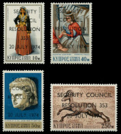 ZYPERN Nr 415-418 Postfrisch X9226F2 - Unused Stamps