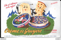 Buvard Crème De Gruyère Fromageries PICON Haute Savoie - Food