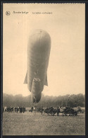 AK Armée Belge, Le Ballon Cerf-volant  - Globos