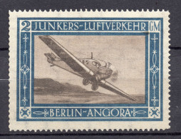 ALEMANIA IMPERIO - 1924 MINR. 12 - SEMI-OFFICIAL - BERLIN ANGORA - MINT HINGED- 500€ - Nuovi