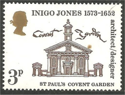 422 G-B 1973 Inigo Jones St Paul Covent Garden MNH ** Neuf SC (GB-702) - Nuovi