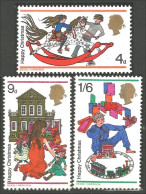 420 G-B 1968 Enfants Children Rocking Horse Cheval Bascule MNH ** Neuf SC (GB-34b) - Horses