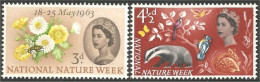 420 G-B 1963 Nature Week Abeille Bee MNH ** Neuf SC (GB-3c) - Honeybees