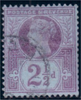 410 G-B 1887 2 1/2p (GB-64) - Usati