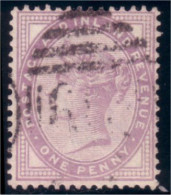 410 G-B 1881 One Penny Lilac (GB-48) - Gebruikt