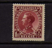 Belgique (1934-35)  1 F. Plus 25 C. Leopolod III - Neufs* - MH - Ungebraucht