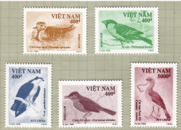 Vietnam 1995, Bird, Birds, Set Of 5v, MNH** - Adler & Greifvögel