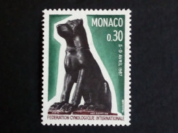 MONACO MI-NR. 872 POSTFRISCH(MINT) HUNDEFORSCHERKONGRESS 1967 - Nuovi