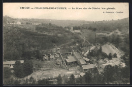 CPA Chambon-sur-Voueize, Les Mines D`or Du Châtelet, Vue Générale  - Chambon Sur Voueize