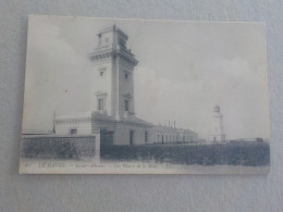 CPA -  AU PLUS RAPIDE  - LE HAVRE - SAINTE ADRESSE - LES PHARES DE LA HEVE -  NON VOYAGEE - Cap De La Hève