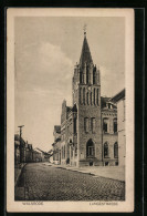 AK Walsrode, Langestrasse Mit Kirche  - Walsrode