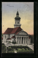 AK Aalen, Blick Auf Die Salvator-Kirche  - Aalen