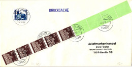 Berlin 286 RE 5 + 4 LF Auf Brief Als Mischfrankatur überfrankiert #JF075 - Altri & Non Classificati