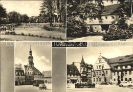 72362470 Pulsnitz Sachsen Walkmuehlenbad Heilstaette Rathaus Platz Der Befreiung - Pulsnitz