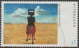 AUSTRALIA - USED 2003 $1.00 Australian Paintings - Ned Kelly - Used Stamps