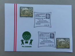 Österreich Pro Juventute - Mit Sonderstempel 6. Mai 1991 Wien, Volkszählung 1991(Nr. 2149) - Sonstige & Ohne Zuordnung