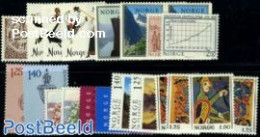 Norway 1976 Yearset 1976 (21v), Mint NH, Various - Yearsets (by Country) - Nuovi
