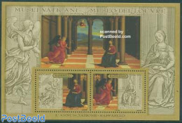 Vatican 2005 Museums S/s, Joint Issue France, Mint NH, Various - Joint Issues - Art - Museums - Paintings - Nuevos
