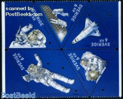 Sweden 2009 Space Exploration 5v, Mint NH, Transport - Space Exploration - Unused Stamps