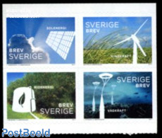Sweden 2011 Power Of Nature 4v S-a, Mint NH, Nature - Various - Environment - Mills (Wind & Water) - Nuovi