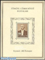 Türkiye 1943 Ismet Inonu S/s, Unused (hinged), History - Politicians - Other & Unclassified