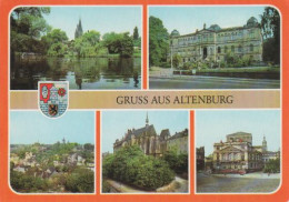 3311 - Altenburg - Am Kleinen Teich, Lindenau Museum, Teilansicht, Schlosskirche, Blick Zum Theater - 1984 - Altdoebern