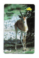 Gazelle Animal  Télécarte Oman Phonecard  Telefonkarte ( A 231) - Oman