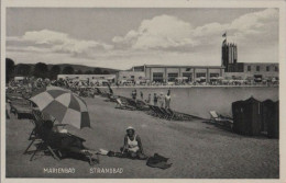 46695 - Marienbad - Strandbad - Ca. 1940 - Böhmen Und Mähren