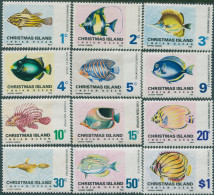 Christmas Island 1968 SG22-31 Fish Set MLH - Christmaseiland