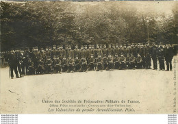 PARIS 1er UNION DES SOCIETES DE PREPARATION MILITAIRE DE FRANCE  23em FETE ANNUELLE CONCOURS DES TUILERIES - District 01