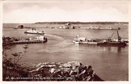 Jersey - ST-HELIER - Harbour And Elizabeth Castle - Publ. M And L  - Other & Unclassified