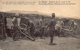 Tanzania - East African Campaign (World War I) - Belgian 47 Mm Artillery Guns In Action - Mount Mitoko - Publ. Waterlow  - Tanzania