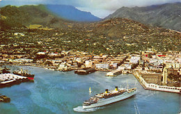 Hawaii - HONOLULU - Harbor From The Air - Publ. Movie Supply  - Honolulu