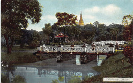 MYANMAR Burma - RANGOON - Cantonment Gardens - Publ. D.A. Ahuja 26 - Myanmar (Burma)