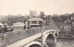 England - WINDSOR From The Bridge - Windsor
