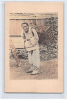 Korea - Man Carrying Poultry - Publ. Unknown  - Korea, South